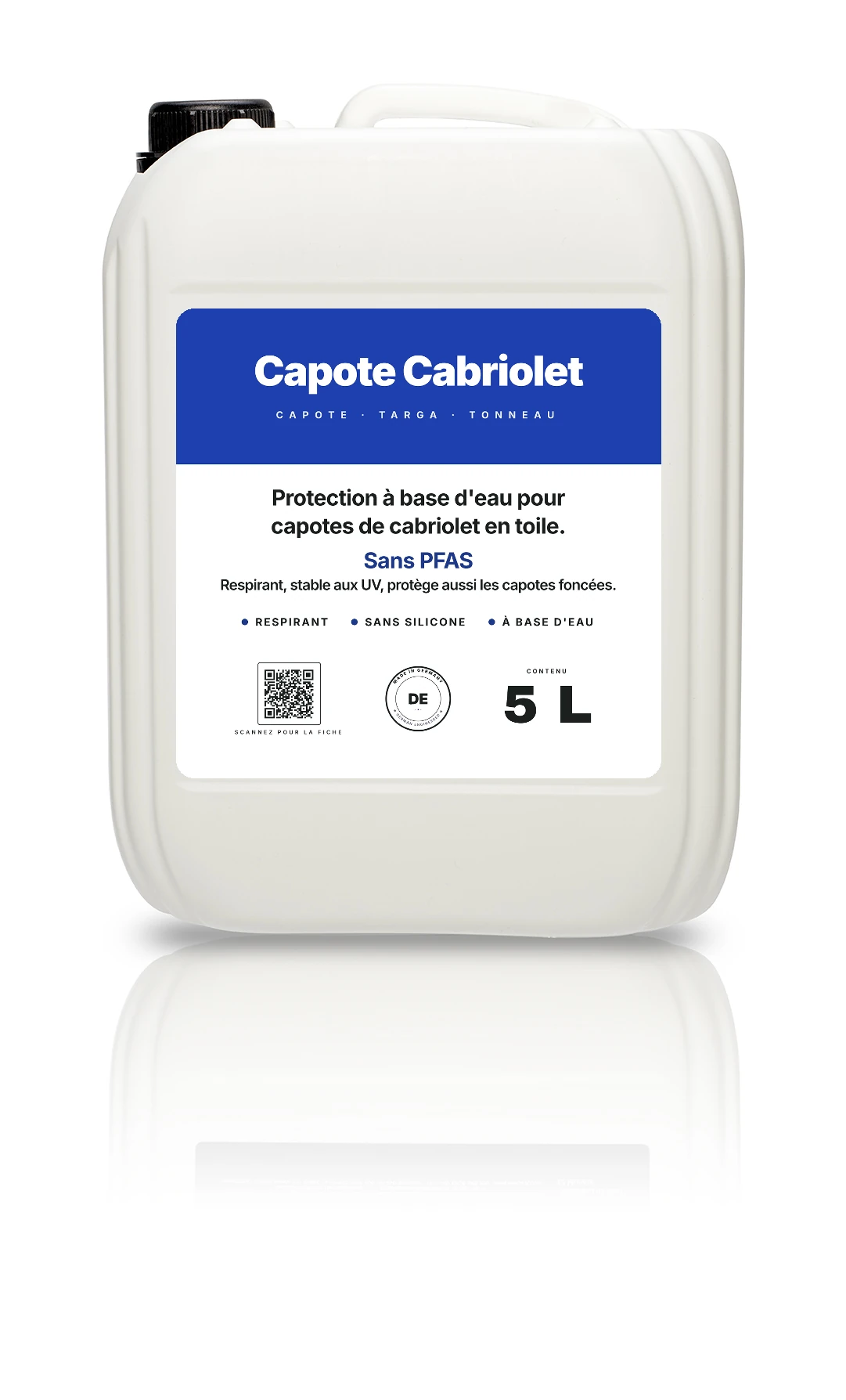 Imperméabilisant capote cabriolet