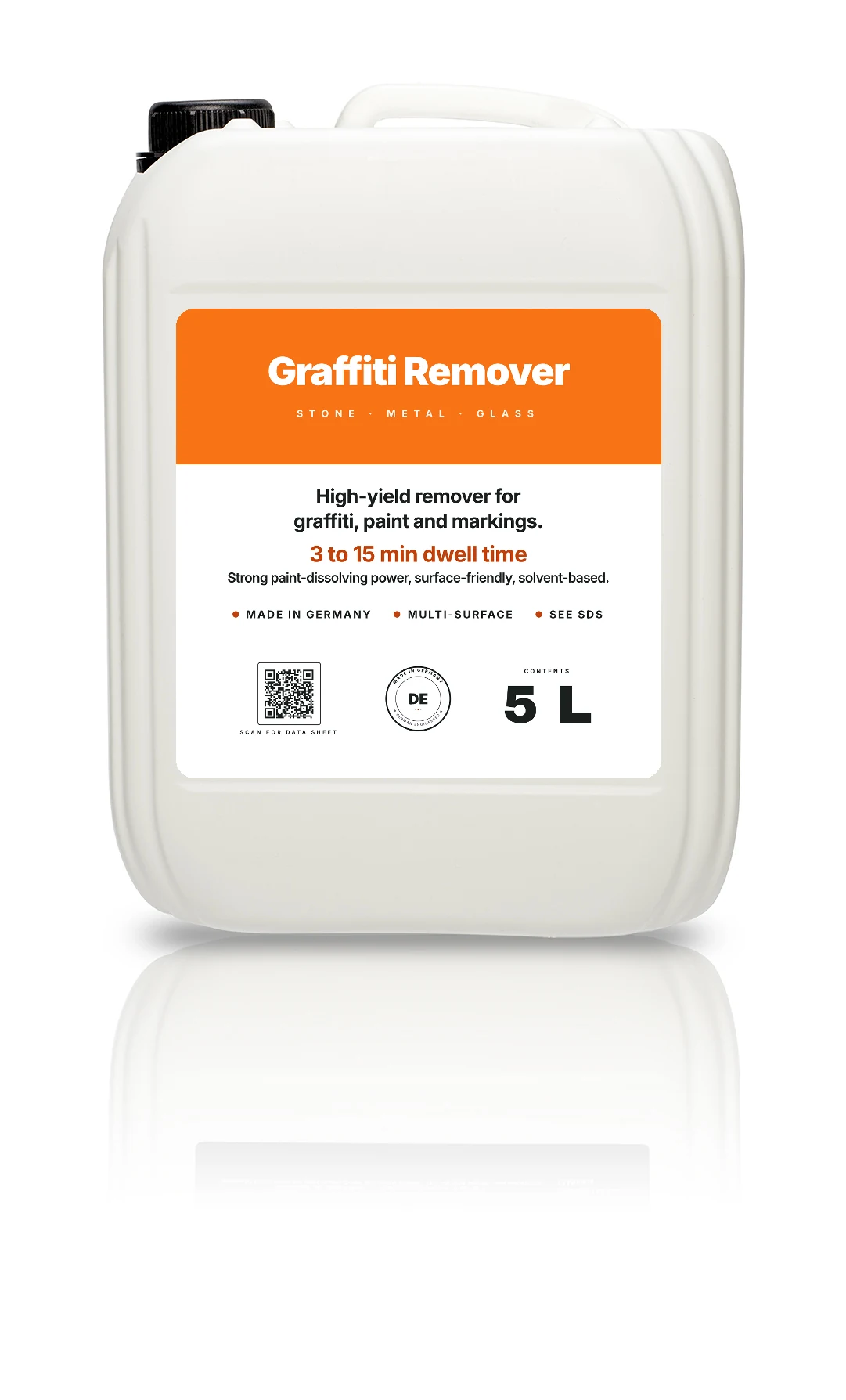 NANO4YOU graffiti remover, 5 litre canister