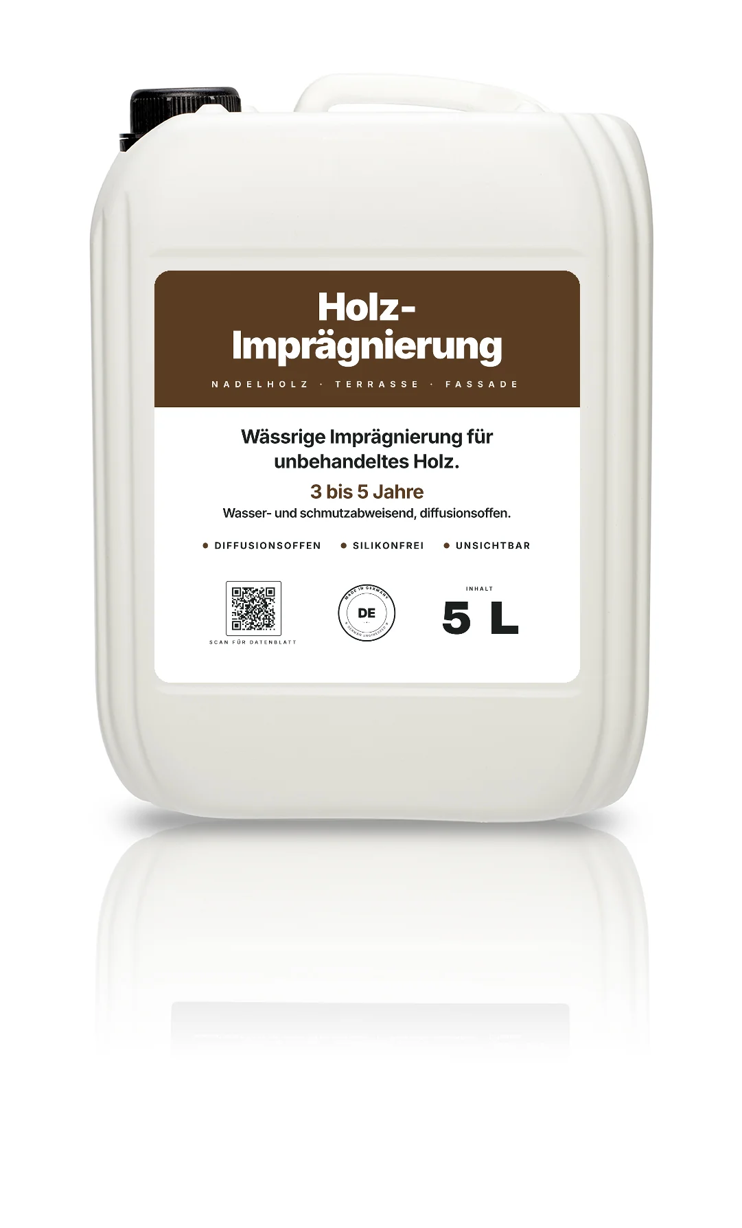 NANO4YOU Holz-Imprägnierung, 5 Liter Kanister