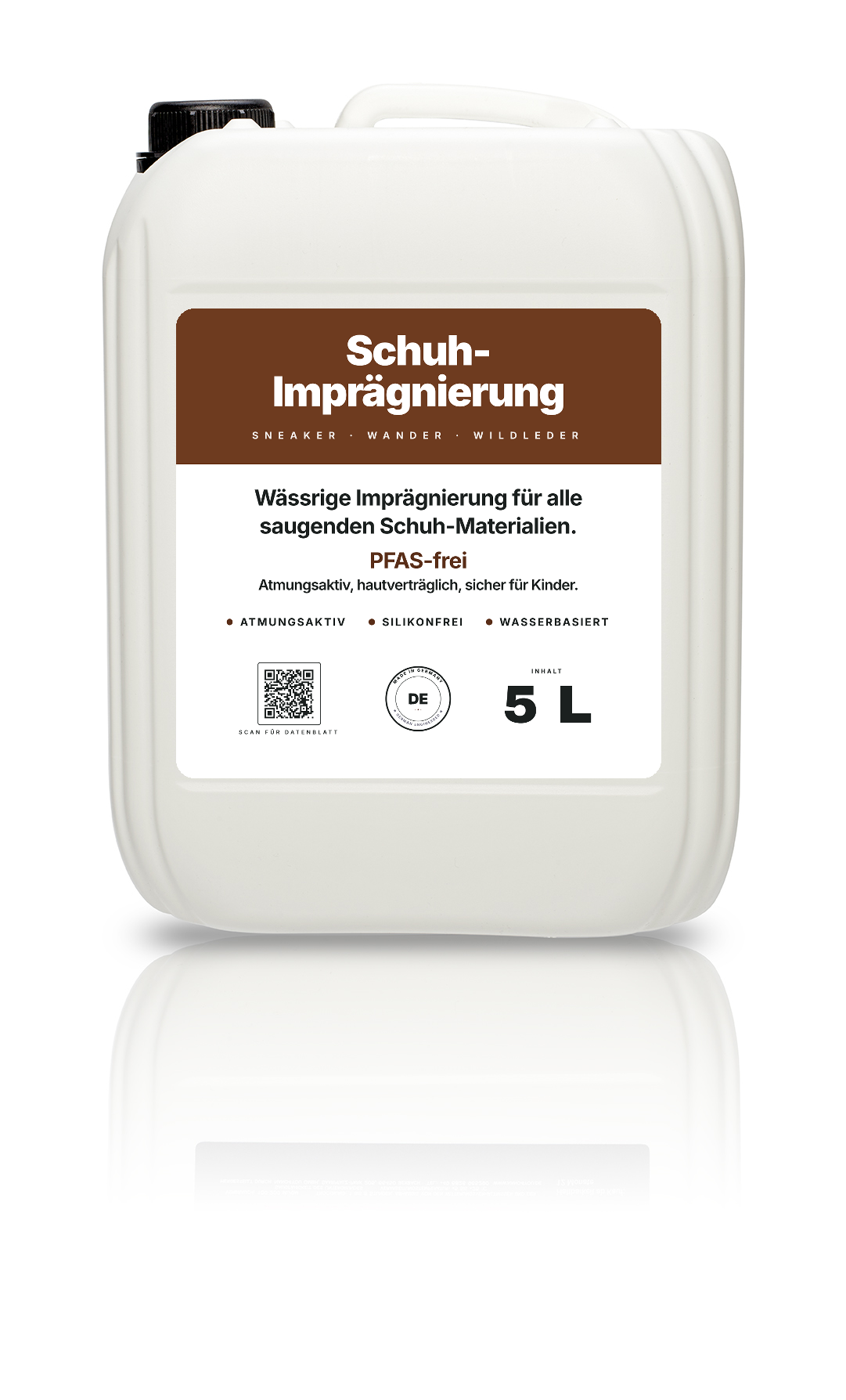 NANO4YOU Schuh-Imprägnierung, 5 Liter Kanister