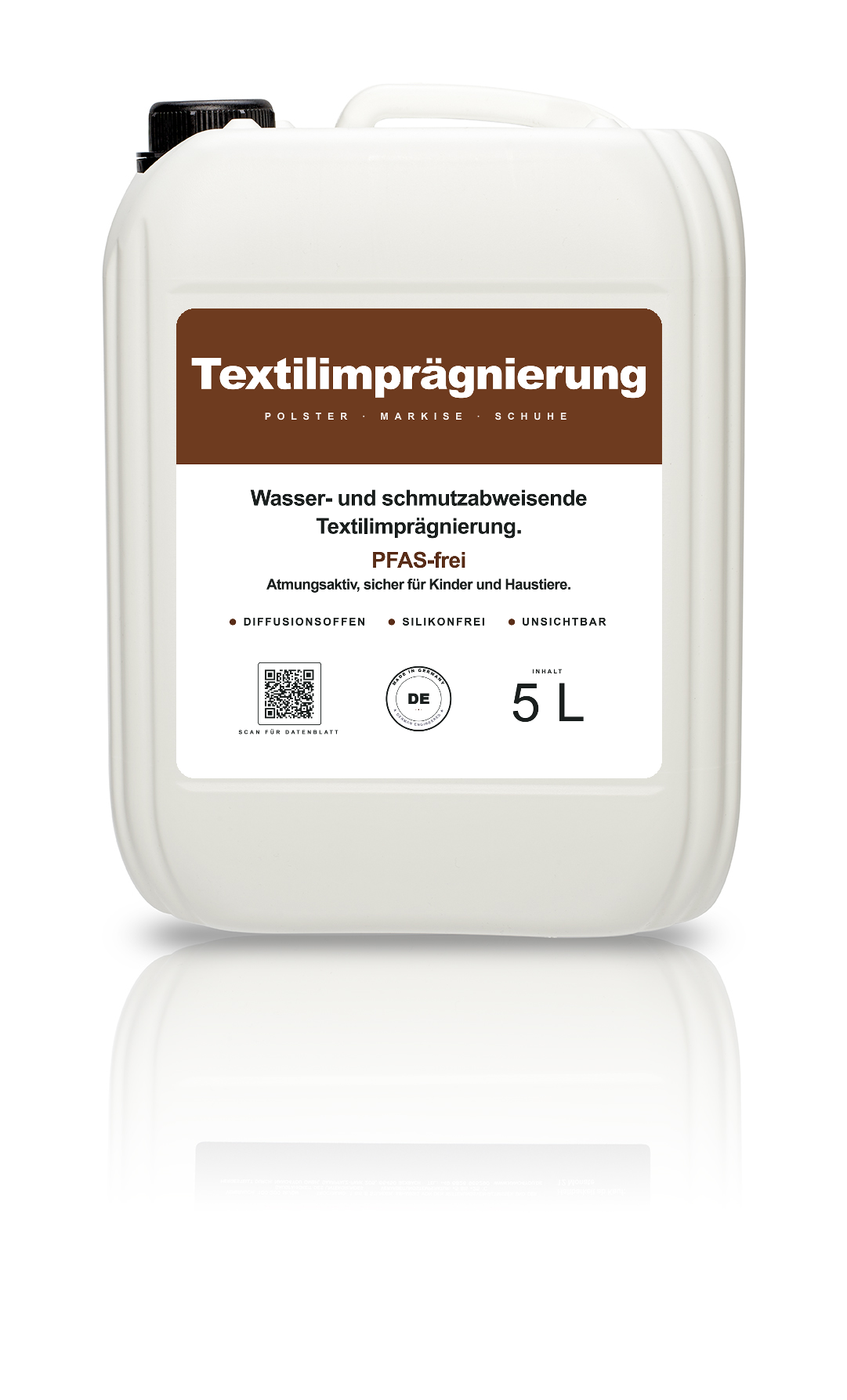 NANO4YOU Textilimprägnierung, 5 Liter Kanister