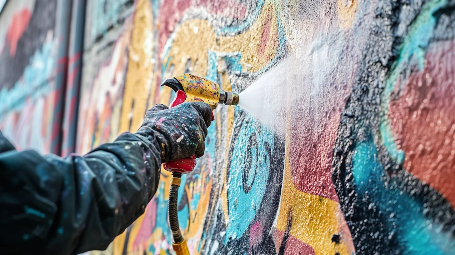 Graffiti-Entfernung im Profi-Einsatz