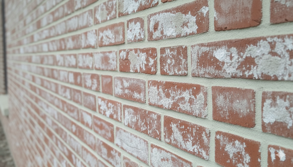 Ausblühungen auf Klinker entfernen